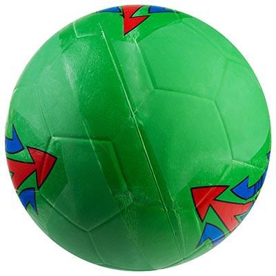Мяч футбольный резиновый 370 г №4 Зеленый (R4/866-3) - фото 3 Мяч футбольный резиновый 370 г №4 Зеленый (R4/866-3) - фото 3