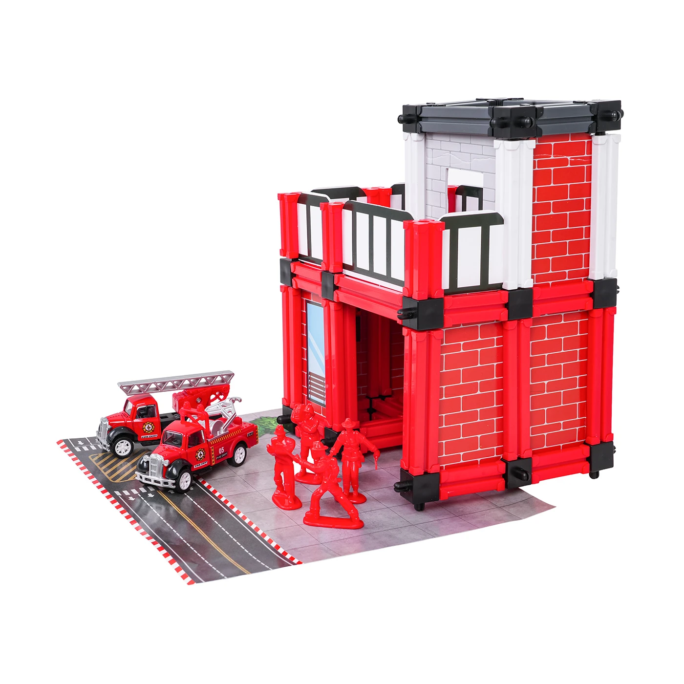 Дитячий ігровий набір Ramiz WF253-1A Пожежна станція з аксесуарами (449121) - фото 3 Дитячий ігровий набір Ramiz WF253-1A Пожежна станція з аксесуарами (449121) - фото 3