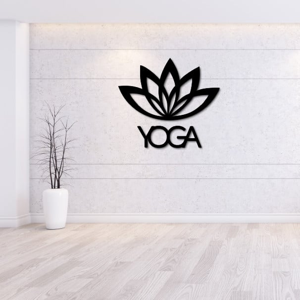 Декор настенный "Yoga" деревянный Декор настенный "Yoga" деревянный