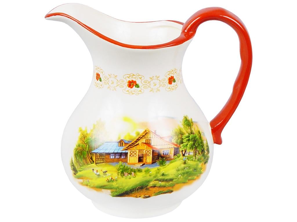 Кувшин керамический Пейзаж 1,2 л (BDI-QF877-DP)