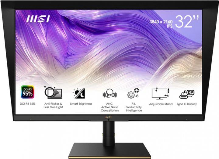 Монітор IPS 32" UHD 3840х2160 4ms 60Hz 178/178 DP/Type C/HDMI/Mic/HP Summit MS321UP