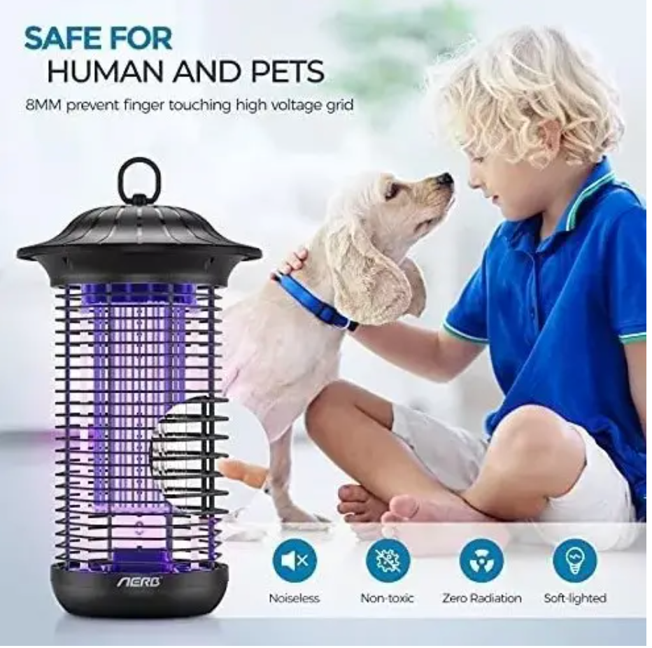 Уничтожитель насекомых Aerb Bug Zapper электрический 4000 V - фото 3 Уничтожитель насекомых Aerb Bug Zapper электрический 4000 V - фото 3