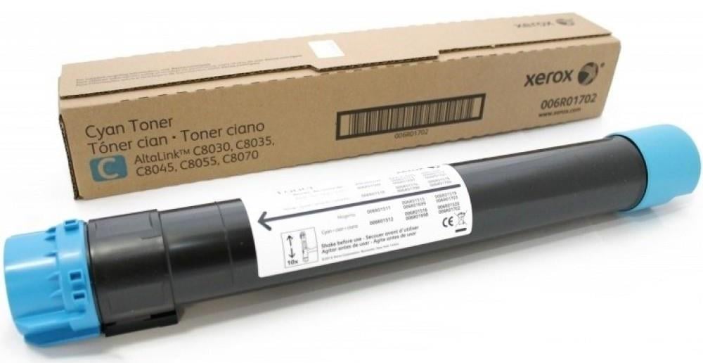 Тонер Xerox 006R01702 для серии AL C8030-C8070 15000 страниц Голубой (595144)