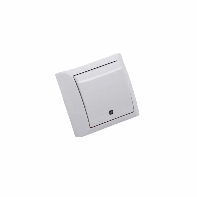Выключатель накладной LXL TERRA 2202 1 клавиша с подсветкой White Выключатель накладной LXL TERRA 2202 1 клавиша с подсветкой White