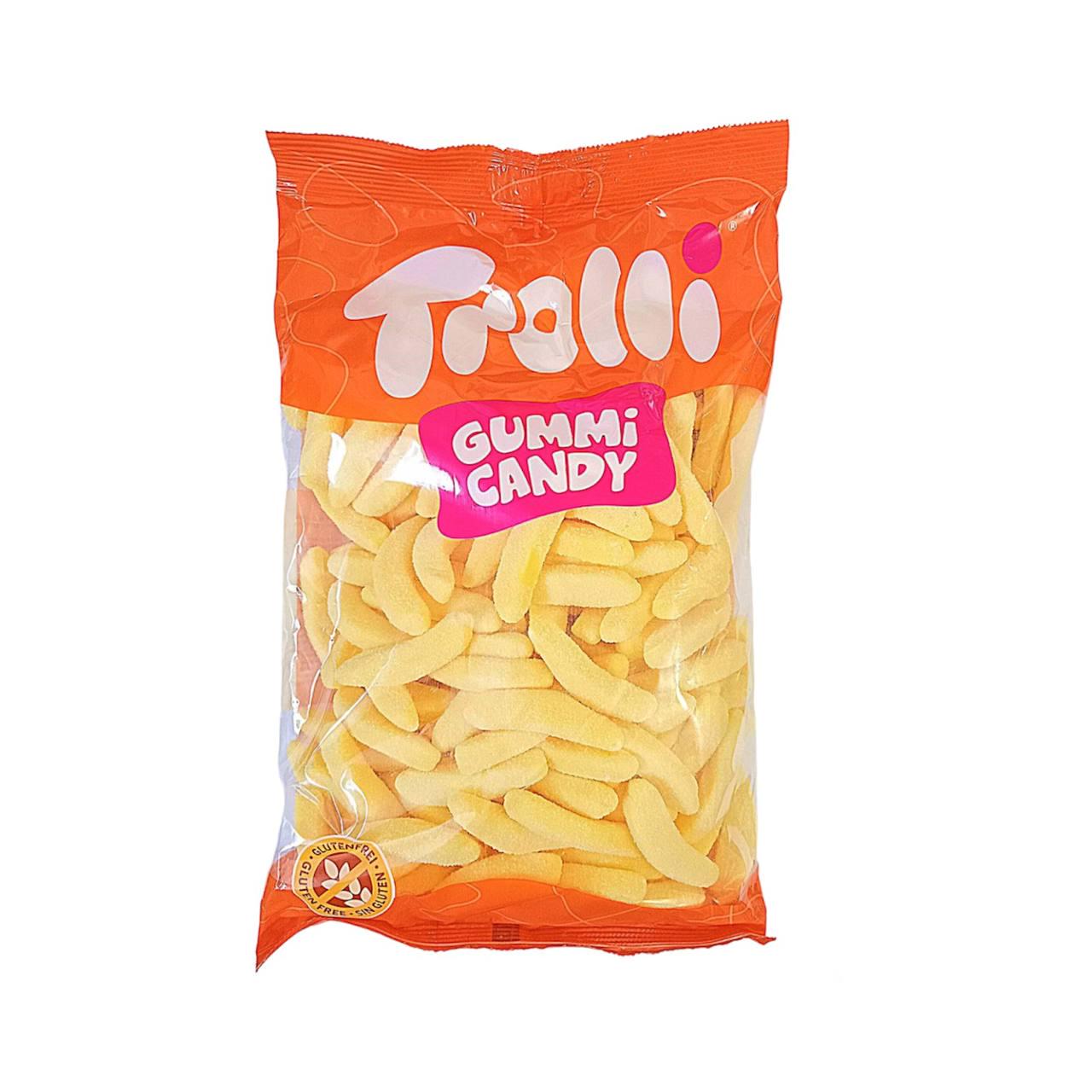 Мармелад жевательный Trolli Бананы 1 кг (11504223)