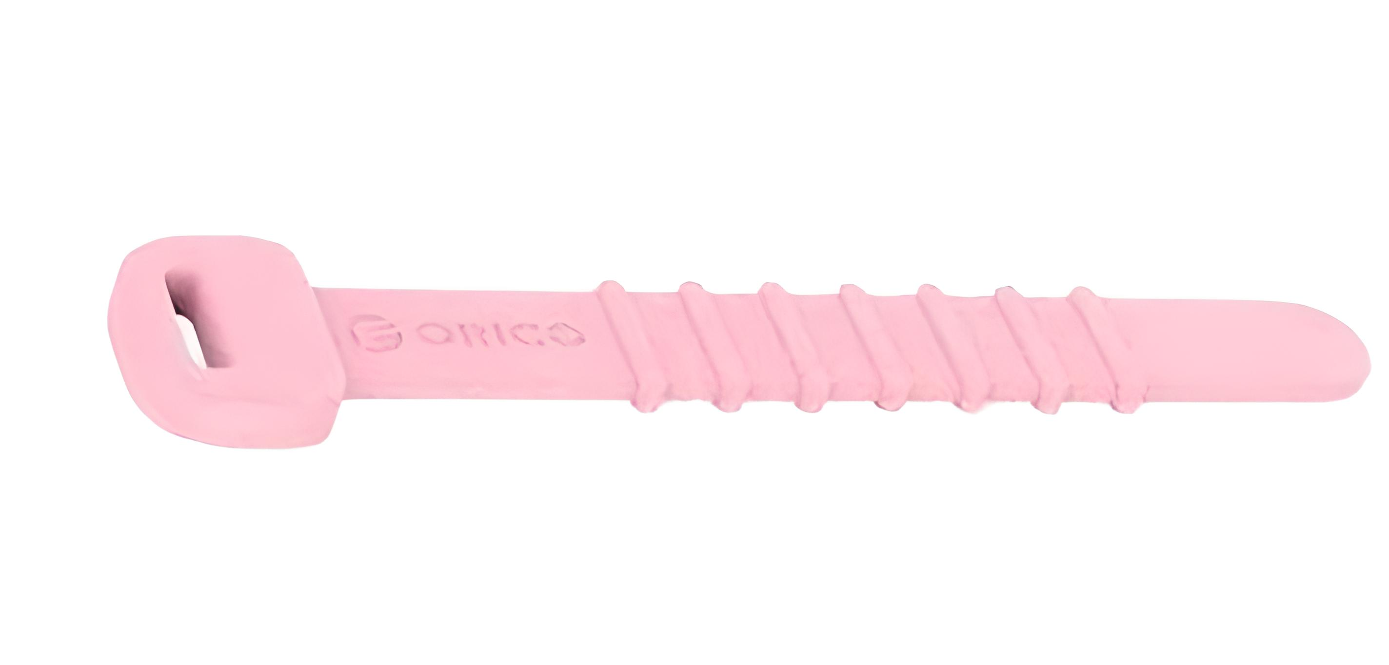 Органайзер для кабелю Orico SG-PH5 Jagged type силиконовий Рожевий