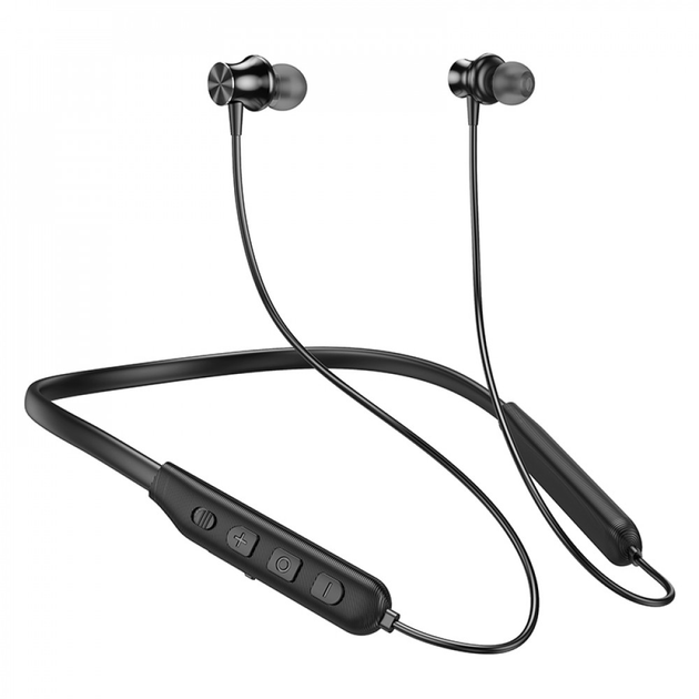Наушники Bluetooth Hoco для бега и занятий спортом Black (ES64) Наушники Bluetooth Hoco для бега и занятий спортом Black (ES64)