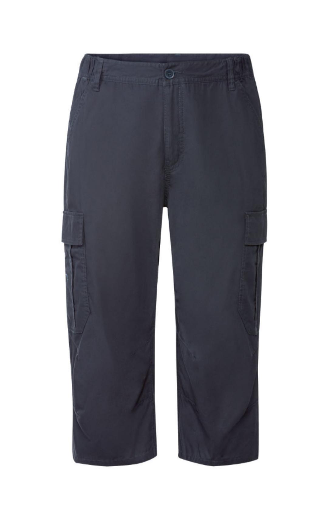 Шорти-карго чоловічі Livergy бавовна подовжені 3XL Чорний (835206_6)