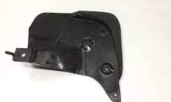 Брызговики автомобильные передние левые для Toyota Land Cruiser 200/Lexus LX450 '15-21 пластиковые Черный (76622-60130)