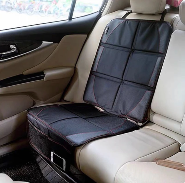 Коврик защитный под автокресло с карманами антискользкий (26881351) - фото 6 Коврик защитный под автокресло с карманами антискользкий (26881351) - фото 6