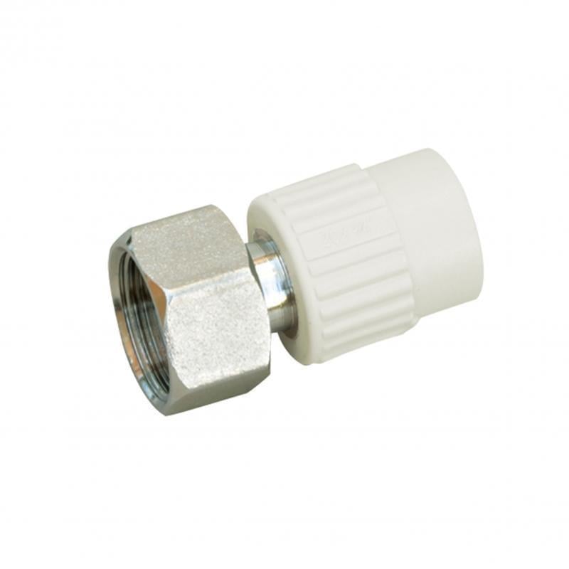 Муфта Blue Ocean PPR ВР с латунным штоком/с накидной гайкой 20 мм х 3/4" (SD00006460)