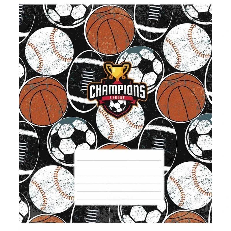 Зошит учнівський "Champions" 024-3342K-1 в клітинку 24 аркуша