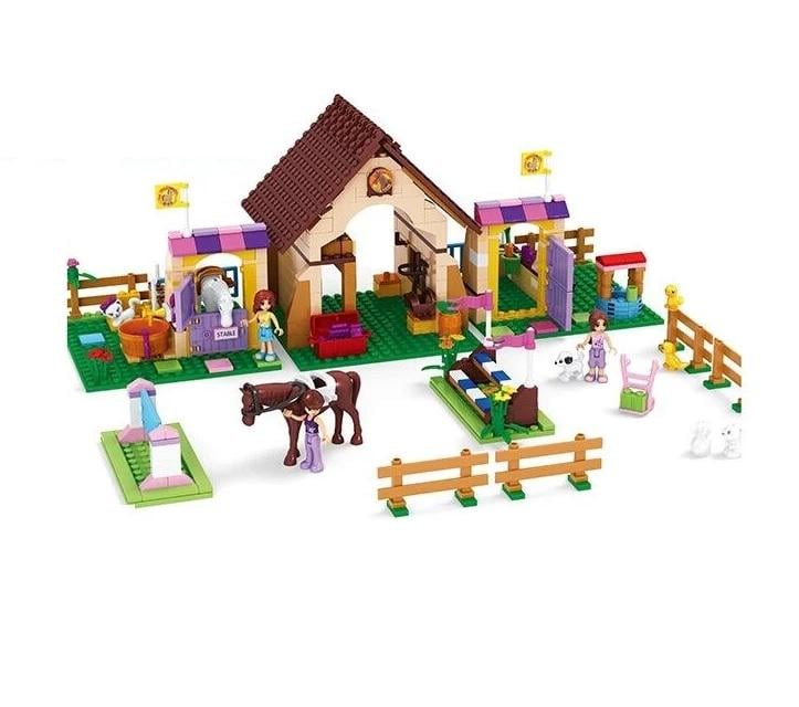 Конструктор Ausini Конный клуб 517 детали Multicolor (124781)