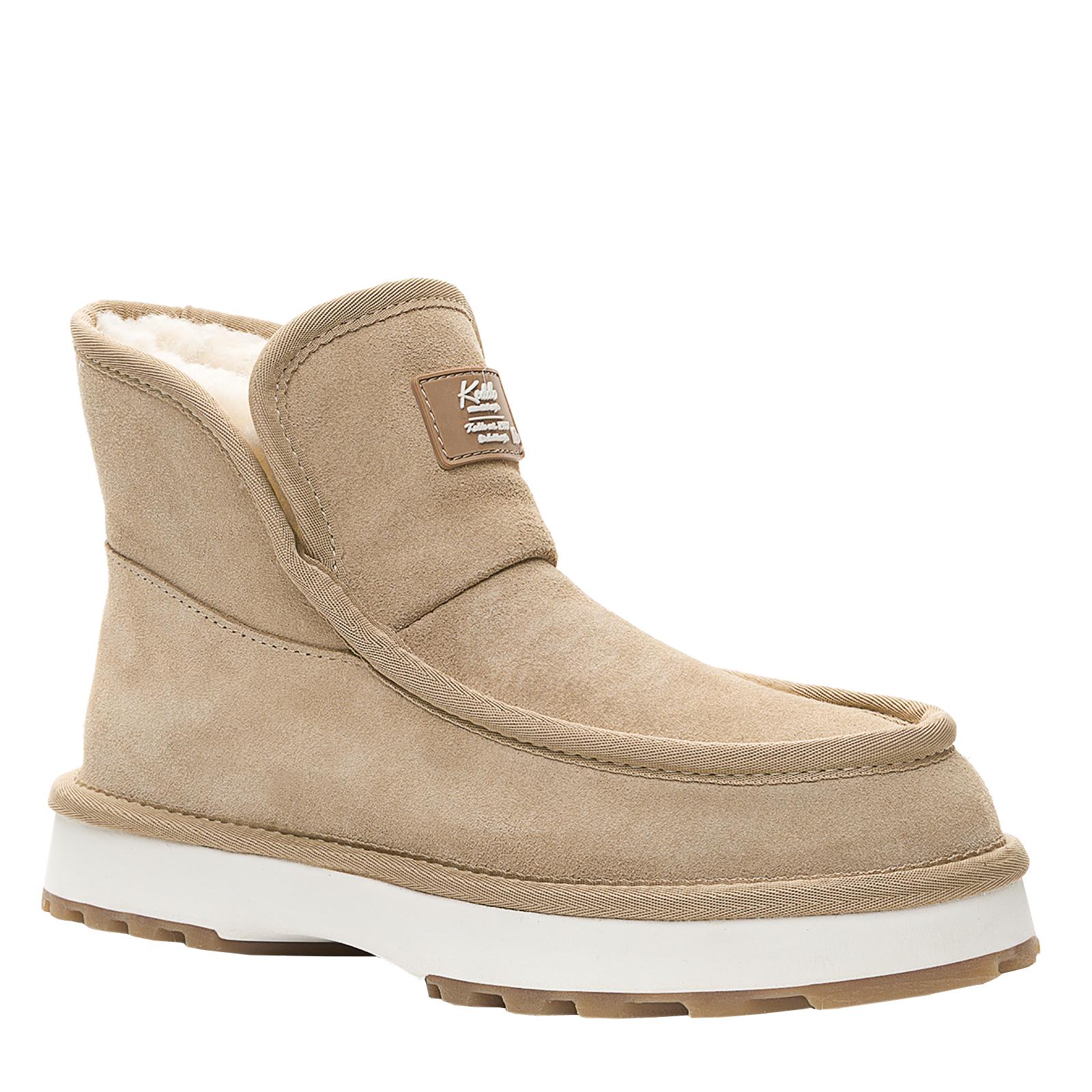 Полусапоги женские утепленные KEDDO 92608947 р. 36 Бежевый (9260894736)
