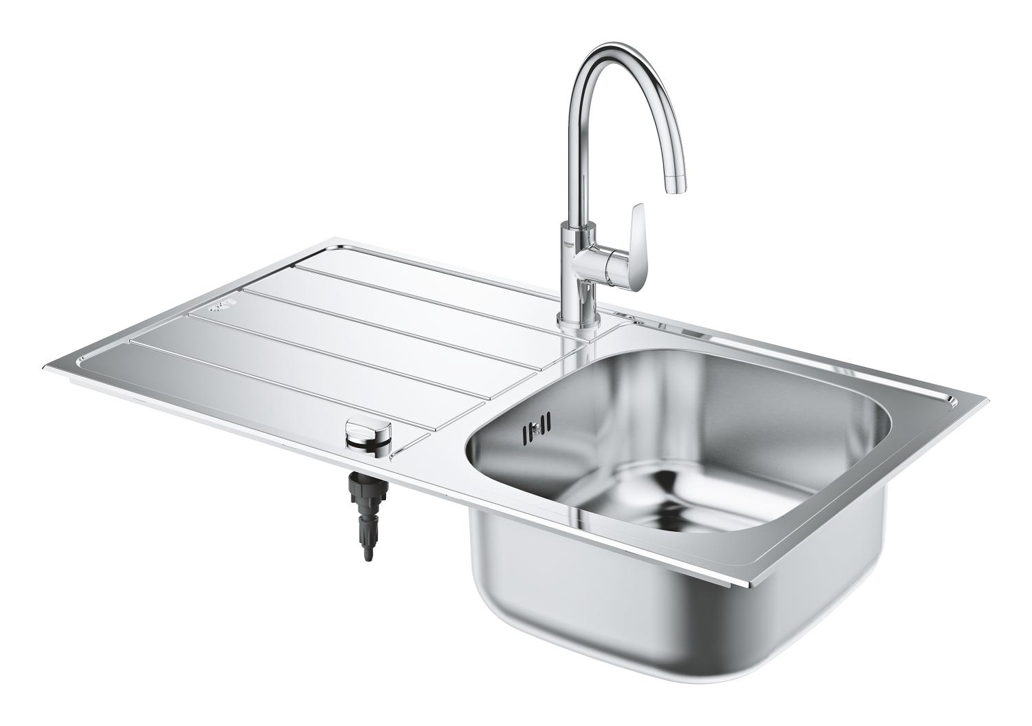 Мийка кухонна та змішувач Grohe K200 (31562SD1) - фото 2