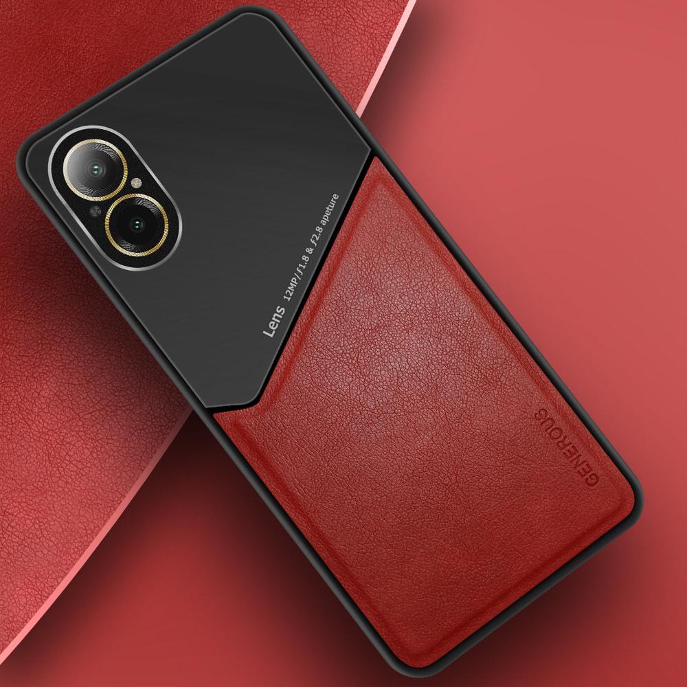 Комбинированный чехол Generous Realme C67 Red (36190-2D)