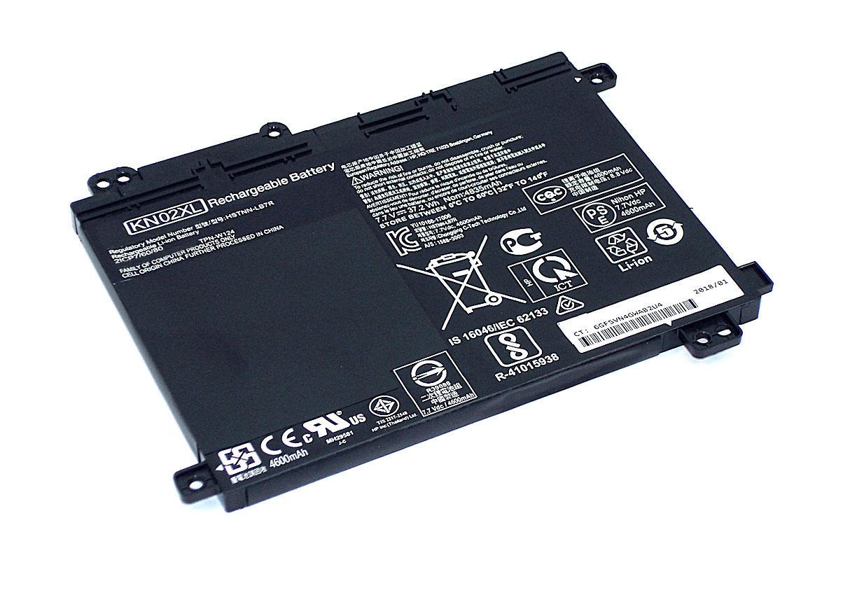 Аккумулятор для ноутбука HP KN02XL Pavilion X360 11-ad 7,7 V 4835 mAh (079083)