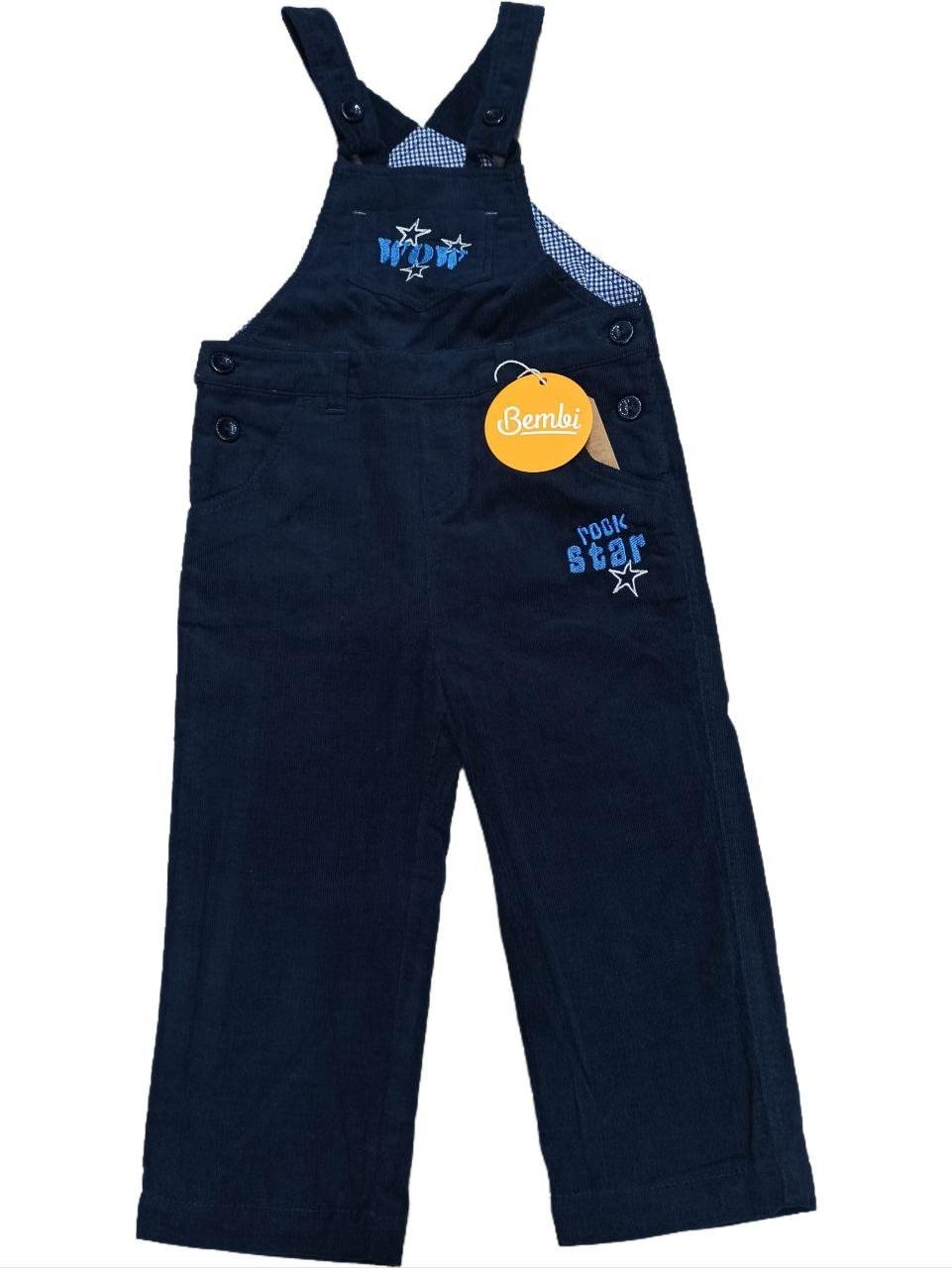 Полукомбинезон для мальчика Bembi ПК 124 р. 86 Темно-синий
