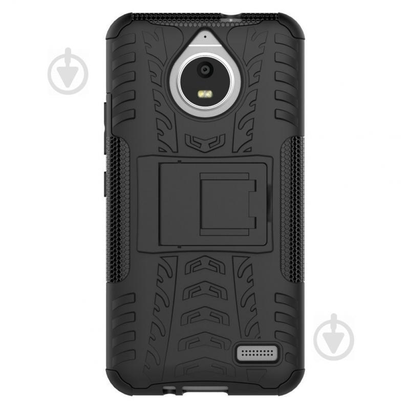 Чехол Armor Case для Motorola Moto E4 XT1762 Черный (hub_Uref27251)