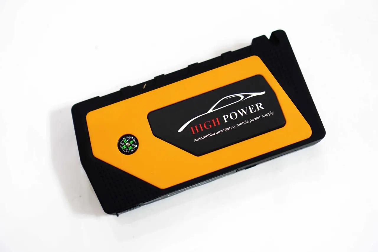 Пуско зарядное устройство для машины Car jump starter 4хUSB со светодиодным фонариком 20000 mAh (2242901456) - фото 2