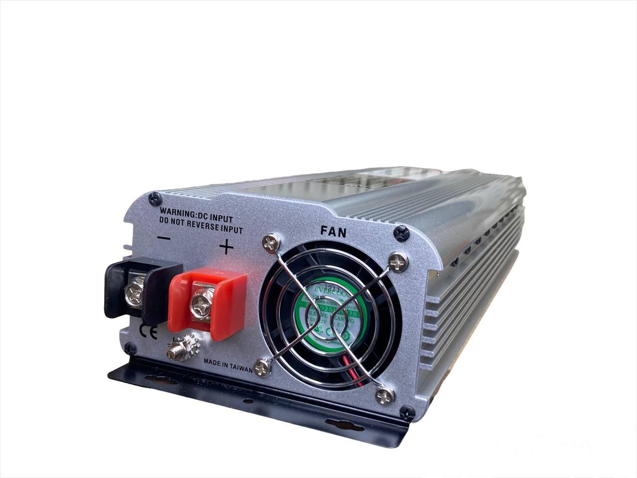 Инвертор автомобильный Mervesan 1500 W 12-220 V (515312523) - фото 2