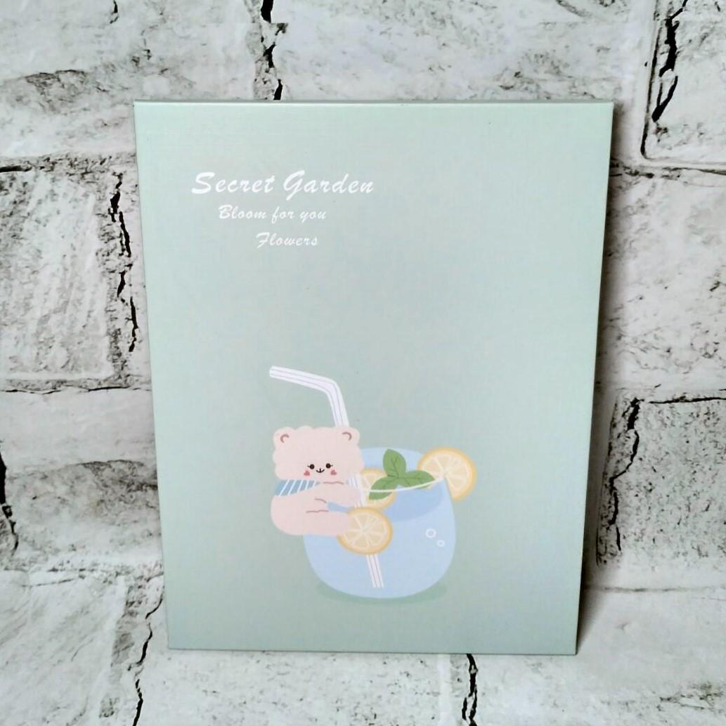 Зеркало настольное дорожное Secret Garden 22,5х16,4 см Зеленый (23-290-2)