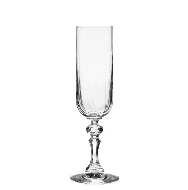 Келихи для шампанського Bohemia Mirell богемське скло 180 мл 6 шт. (45be61f4) Келихи для шампанського Bohemia Mirell богемське скло 180 мл 6 шт. (45be61f4)