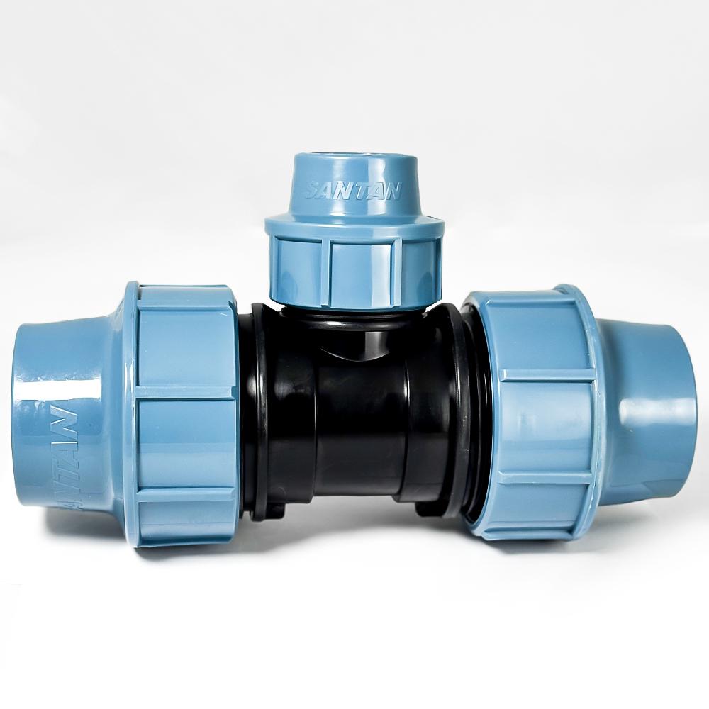 Трійник затискний SANTAN 63х40х63 мм (323463) - фото 2 Трійник затискний SANTAN 63х40х63 мм (323463) - фото 2