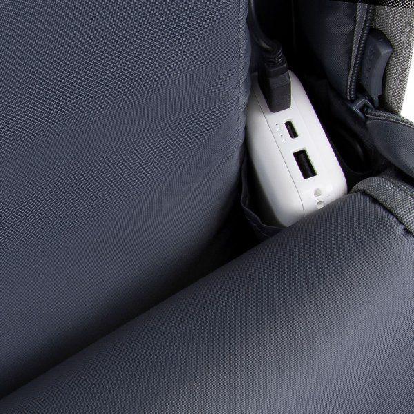 Рюкзак для ноутбука RivaCase Prater 7567 17,3" Grey/Dark Blue (1390622) - фото 20 Рюкзак для ноутбука RivaCase Prater 7567 17,3" Grey/Dark Blue (1390622) - фото 20