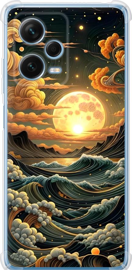 Чехол на Xiaomi Redmi Note 12 Pro+ 5G Арт волны (6332sp-3612-42517) Чехол на Xiaomi Redmi Note 12 Pro+ 5G Арт волны (6332sp-3612-42517)