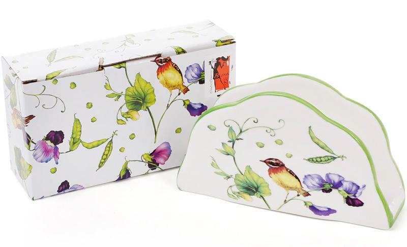 Салфетка фарфоровая кантри 14,5х4х8 см - фото 2 Салфетка фарфоровая кантри 14,5х4х8 см - фото 2