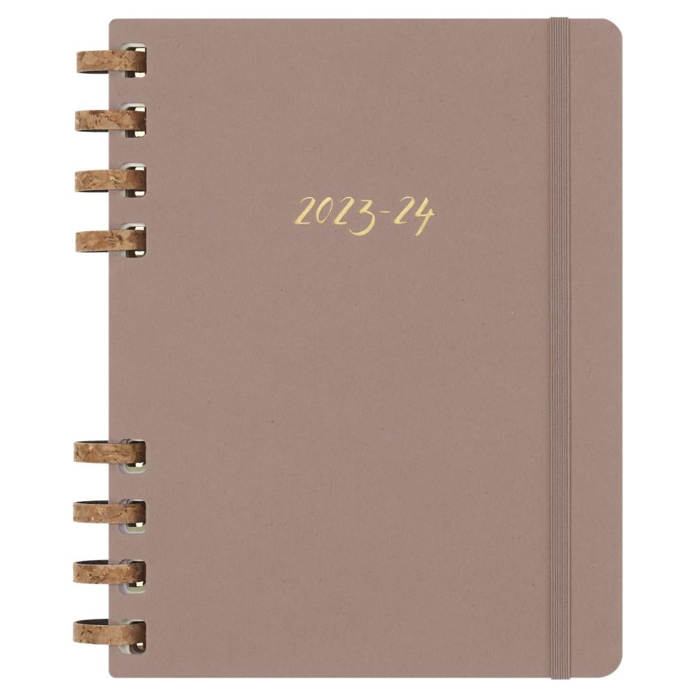 Щотижневик Moleskine 2023-2024 Spiral великий (DHSPP2912AMWH4Y24)