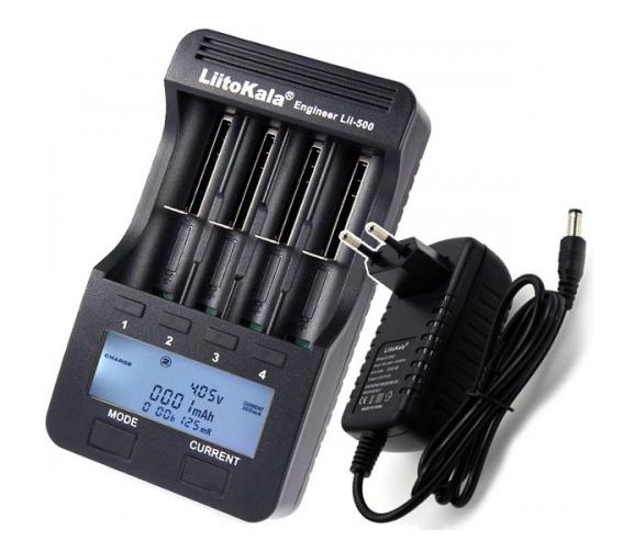 Зарядное устройство Liitokala Lii-500 с блоком питания