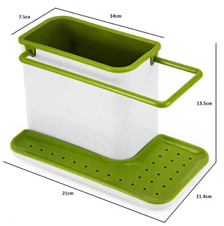 Органайзер для кухонної раковини Caddy Sink Tidy Joseph 3 в 1 21х11,5х13,5 см - фото 2