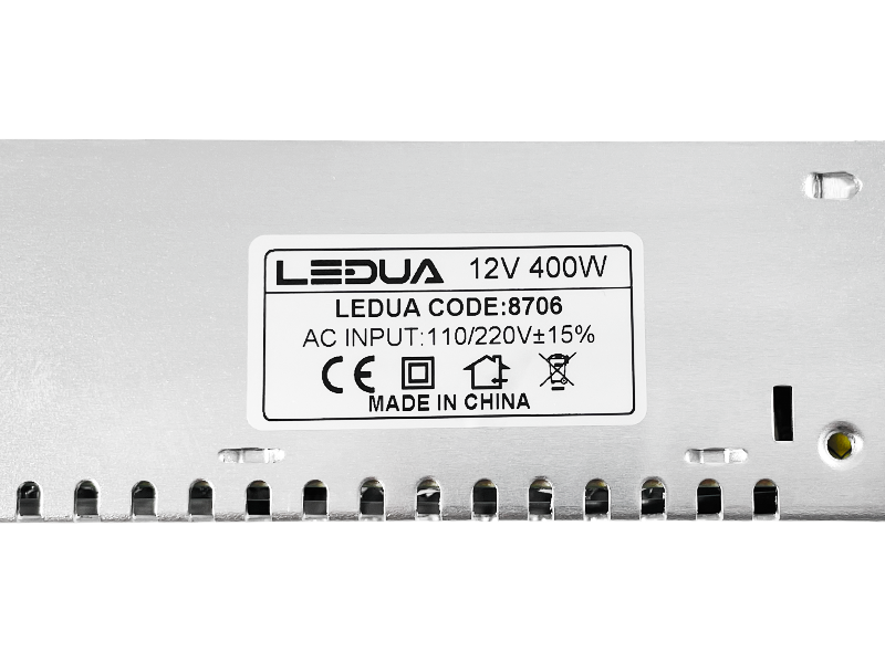 Блок питания LEDUA 400W IP20 12V (LP-PKS20-12V400W) - фото 5