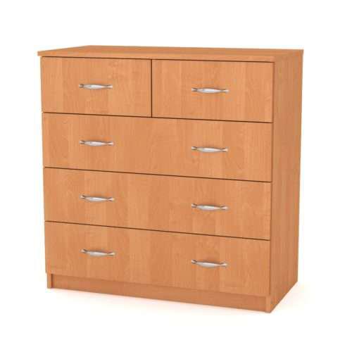 Комод Компаніт 2/3 з висувними ящиками для нижньої білизни та одягу 810x828x414 мм Вільха Комод Компаніт 2/3 з висувними ящиками для нижньої білизни та одягу 810x828x414 мм Вільха