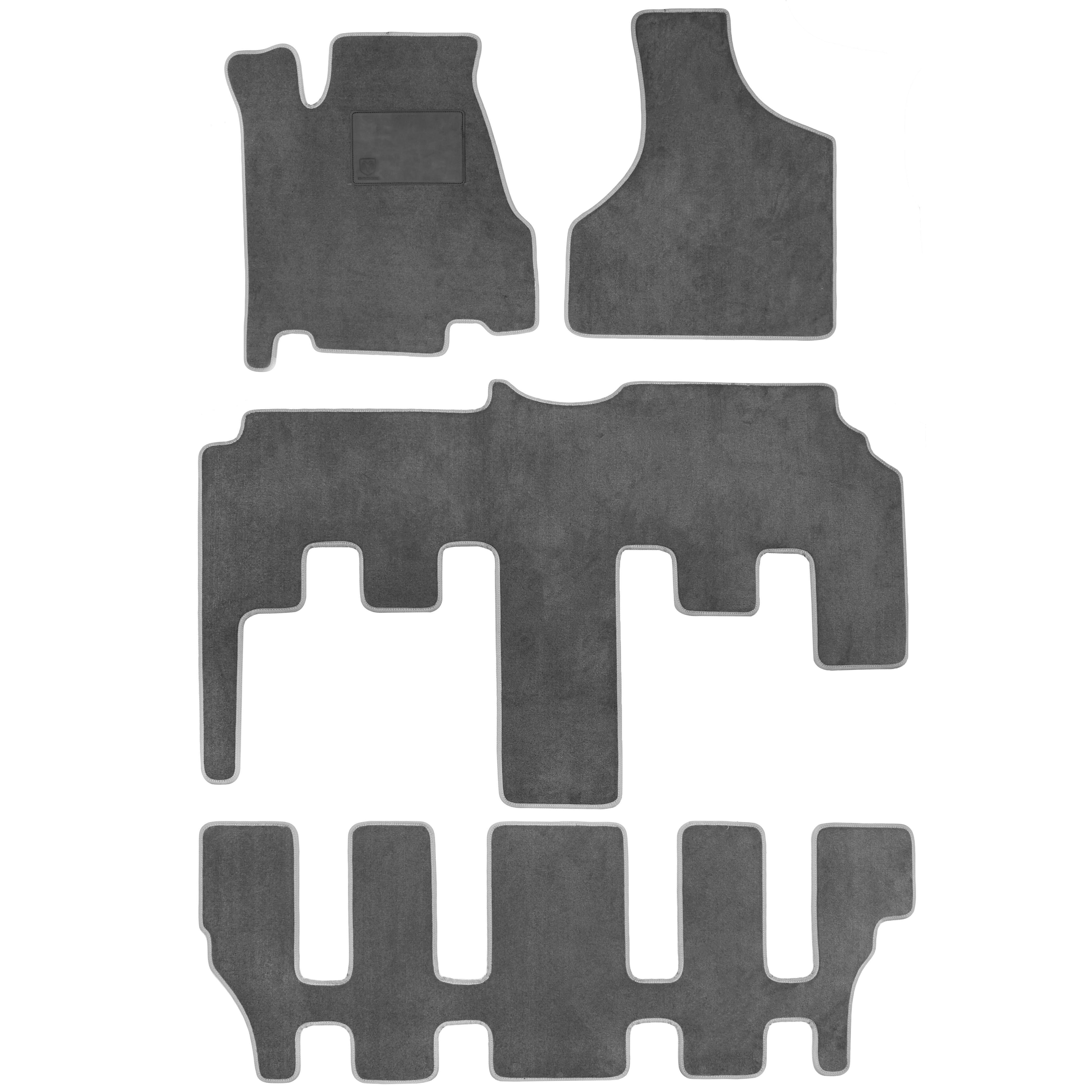 Коврики в салон Optimal для Dodge Caravan '00-07 текстильные Серый