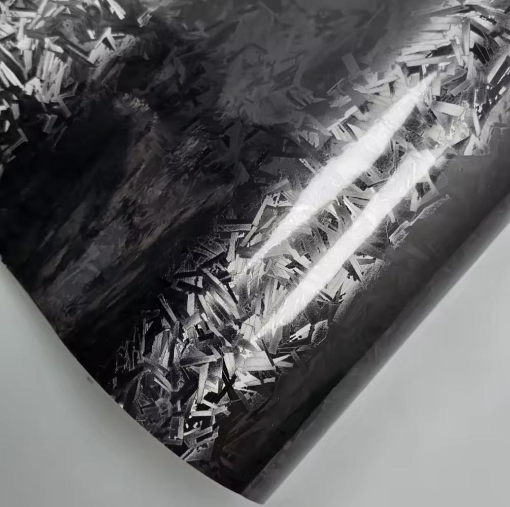 Плівка самоклеюча СONGSHANG під кований ломаний карбон супер глянець 50x150 см (2601055548)