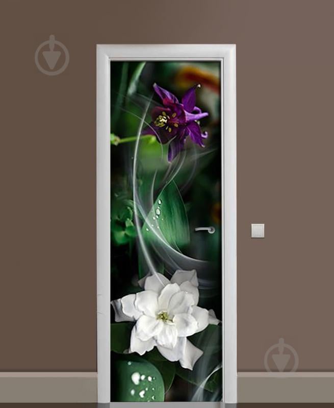 Наклейка на дверь Zatarga «Меж двух огней» 650х2000 мм виниловая 3Д наклейка декор самоклеящаяся Наклейка на дверь Zatarga «Меж двух огней» 650х2000 мм виниловая 3Д наклейка декор самоклеящаяся