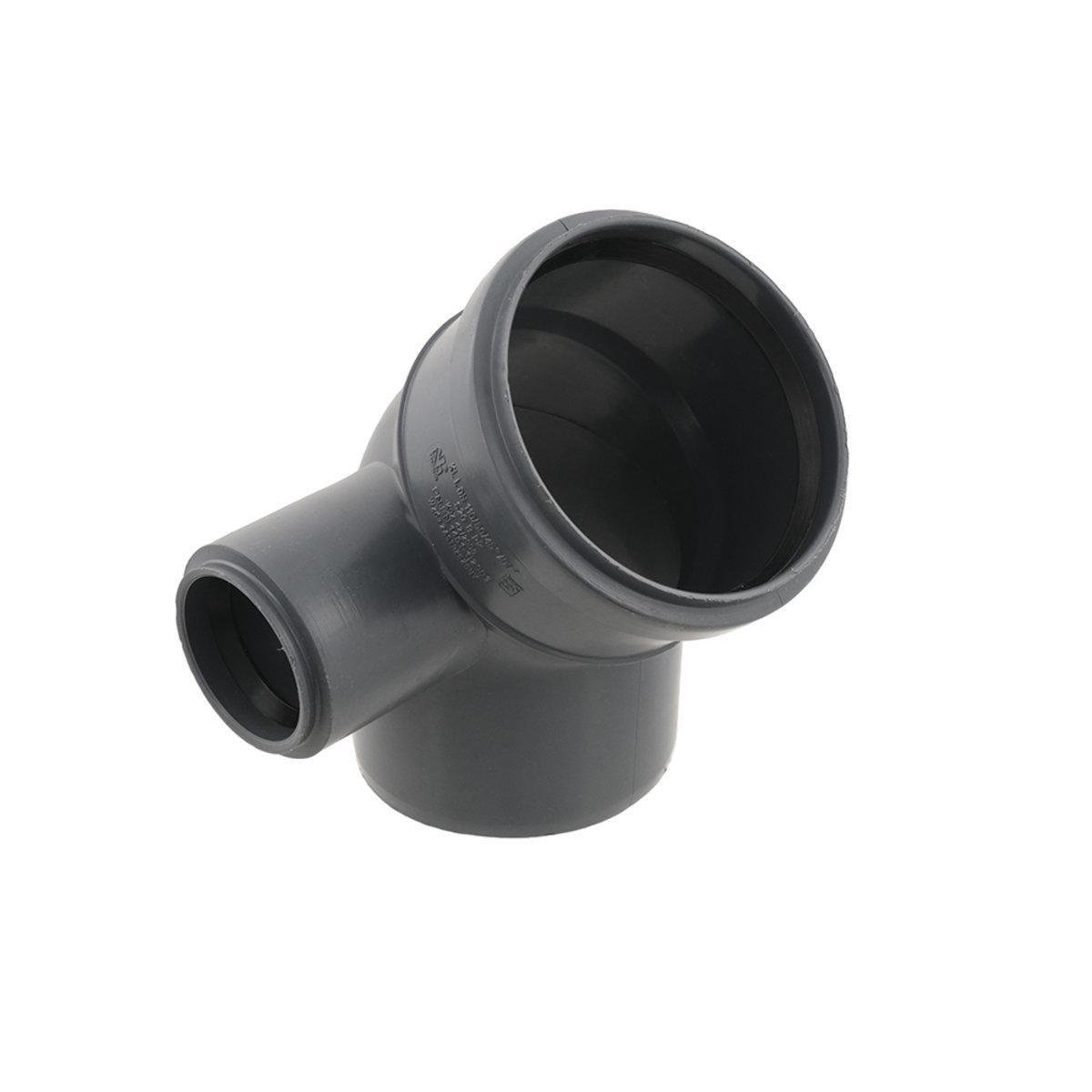 Колено канализационное внутреннее Ostendorf Ф 110х50 мм 45° (49337)