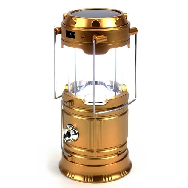 Фонарь аккумуляторный кемпинговый HT-5900 на солнечной батарее (29878506)