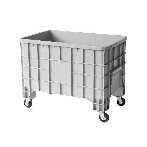 Контейнер EUROPLAST CT/F сплошной на 4-х колесах 990x 635x650 мм