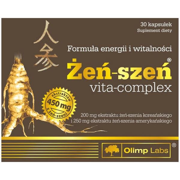 Натуральна добавка для спорту Olimp Nutrition Ginseng vita-complex 30 Caps