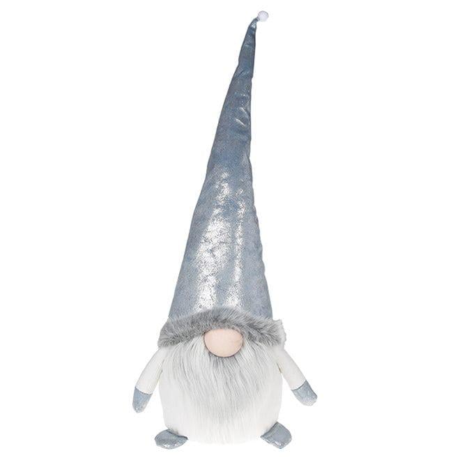 Фигурка мягкая новогодняя Flora Гном с LED подсветкой 72 см (12978)
