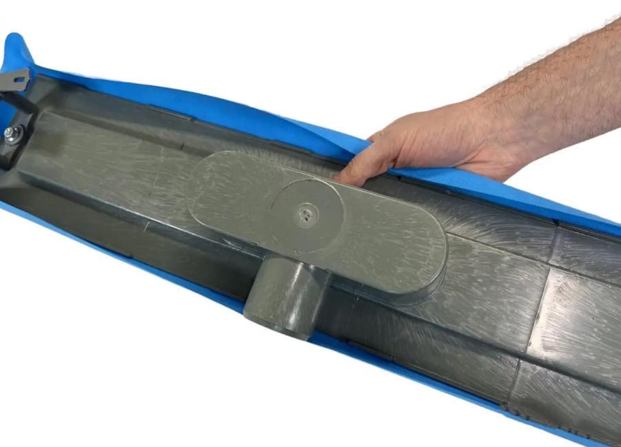 Душовий канал з горизонтальним фланцем MAXIFLOW Standart Line Дощ з решіткою 60 см (4022.TY050K.060.1) - фото 3