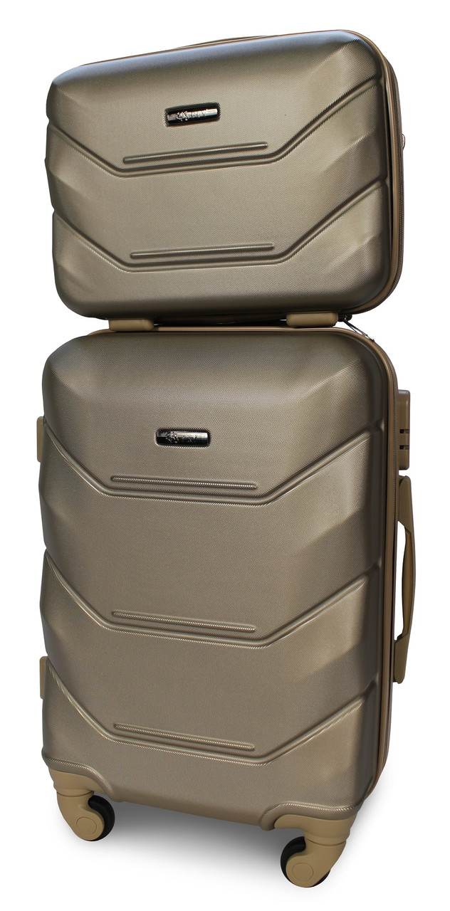 Кейс-пілот ручна поклажа Fly К147 30х37х18 см Шампань - фото 5