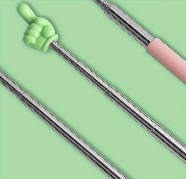 Указка для презентації телескопічна портативна багатофункціональна (Н-1901) - фото 7