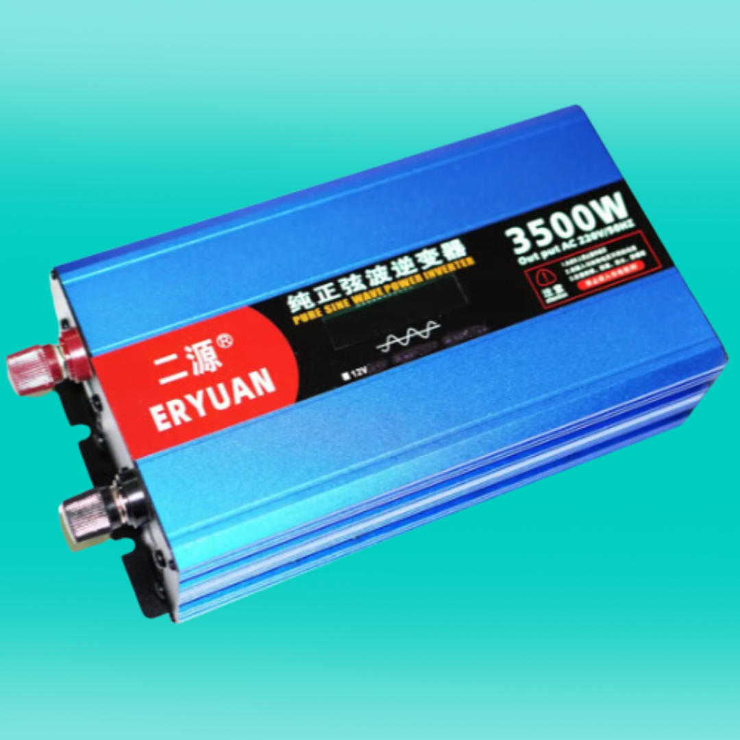 Преобразователь напряжения Eryuan ER-3500 с чистой синусоидой LCD DC/AC 12V 220V 3500W - фото 2 Преобразователь напряжения Eryuan ER-3500 с чистой синусоидой LCD DC/AC 12V 220V 3500W - фото 2