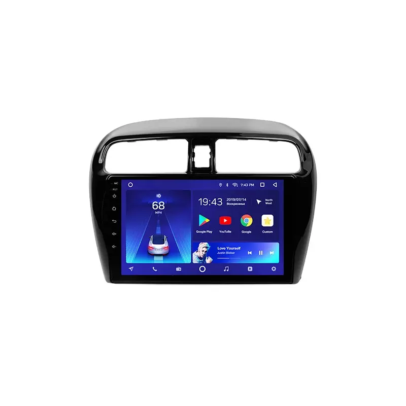 Автомагнітола штатна Teyes CC2 Plus для Mitsubishi Mirage 6 2012-2018 Android CC2 PLUS 6+128G Wi-Fi+4G (1649177357)