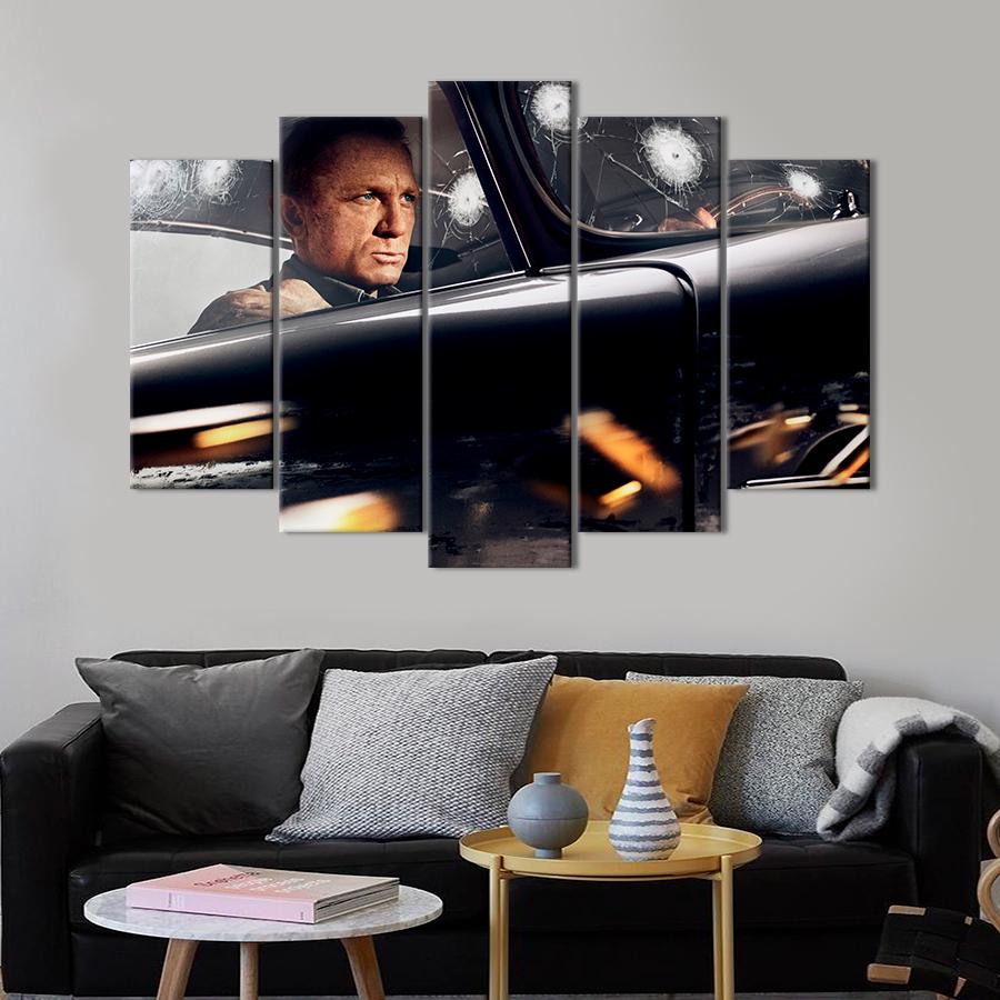 Настенний декор Дэниел Крейг в роли Джеймса Бонда 187x119 см (A76-5)